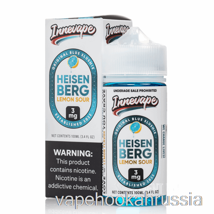 вейп Россия Heisenberg Lemon Sour - Innevape - 100мл 3мг